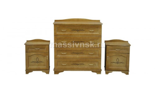 Комод, 2 тумбочки Соната