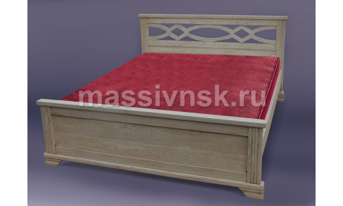 Кровать Лира из дуба