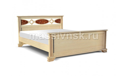 Кровать Лирона из дуба